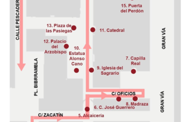 Plano del paseo